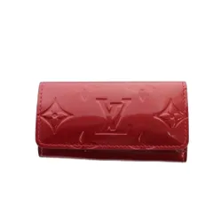 ルイヴィトン LOUIS VUITTON M91976 ヴェルニ ミュルティクレ4 キーケース キーリング レザー エピ モノグラム 4連 赤 レッド ■GY11 /MQ ■OH