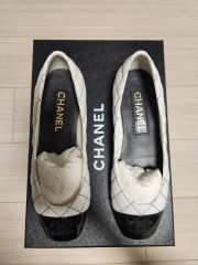 CHANEL ラフィアバレリーナ 36 - メルカリ