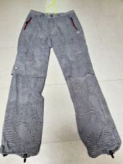 美品、リネン混】マスターバニーエディション ゴルフパンツ 花柄 総柄