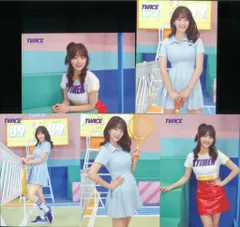 TWICE 2017年 One More Time リリースイベント ジヒョ ランダムトレーディングカード 全5枚コンプリート セット