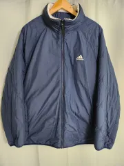 3XL アディダス ビックロゴ リバーシブル シェルパ ジャケット