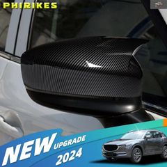 マツダ CX-5 ブラックアウト エンブレム 4点セット（カーボン調 