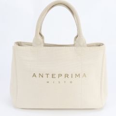 新品 未使用 ANTEPRIMA トートバッグ ふわふわ 付属牛革 可愛い値札付 