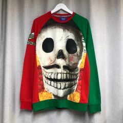 ☆アディダス ラグラントレーナー ビッグロゴ 腕刺繍 3XL 26101 - メルカリ