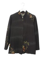 【美品】詩仙堂 HITOSHI TAMURA ちりめん カーディガン シセンドウ 詩仙堂 HITOSHI TAMURA 縮緬 ちりめん カーディガン 上着