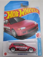 MATTEL HOTWHEELS HW J-IMPORTS 4/10 HTC43 '92 HONDA CIVIC EG レッド 95/250のサムネイル