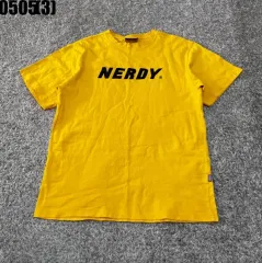 ノルディ NERDY ロゴ 半袖 Tシャツ イェロー 0505のサムネイル