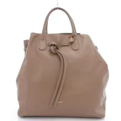 レペット Repetto ハンドバッグ レザー 本革 ベージュ 無地 ドローストリングデザイン /SX ■GY99のサムネイル