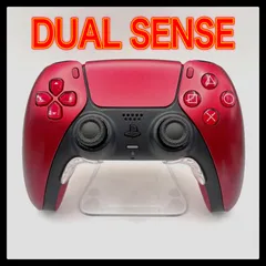 ps5コントローラー　dualsense デュアルセンス　ヴォルカニックレッド