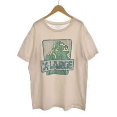 エクストララージ X-LARGE Tシャツ 半袖 プリント L 白 ホワイト