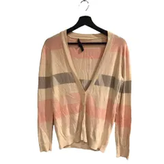 マークバイマークジェイコブス MARC by MARC JACOBS カーディガン ボーダー 長袖 S ピンクのサムネイル