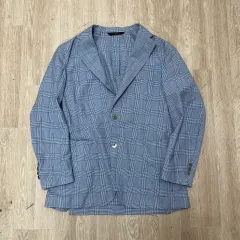 DAKS ロンドン チェック ブレーザー スーツ ジャケット 94-79-165のサムネイル