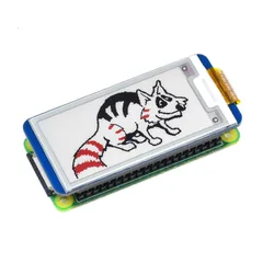 2.13 インチ 3色 赤黒白 電子ペーパー モジュール E-ink E-Paper Epaper ディスプレイ HAT スターターキット for RPI Raspberry Pi Zero 2 W WH Arduino STM32 ラズパイラズベリ ...のサムネイル