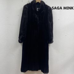 美品】SAGAMINK/サガミンク ダークミンク/オーバーサイズ ファーコート