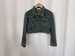 ヴィンテージ デニムジャケット クロップド デニム ジャケット