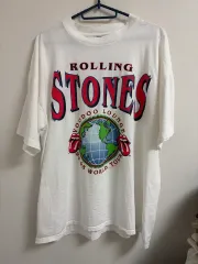 94-95 ローリングストーンズ ワールドツアー 半袖 Tシャツ brockum