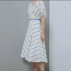 インスタ人気 ジェンヌJENNE 美シルエットワンピース白 新品 - メルカリ