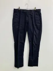 Acne Studios アクネスタジオ チノパンツ 50 ネイビー フルレングス コットン ストレッチ 無地 スタンダード レギュラー センタープレスありのサムネイル