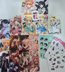 まとめ売り) ゾンビ高校 私立ゾンビ学園 公式ステッカー & 非公式 はがき