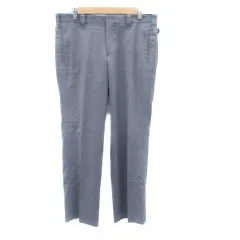 コムサイズム COMME CA ISM スラックスパンツ ロング丈 L グレー /HO35