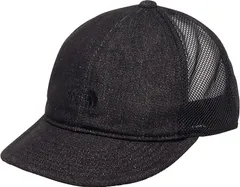 ザ・ノース・フェイス THE NORTH FACE アウトドア キッズデニムメッシュキャップ Kids Denim Mesh Cap 子供 帽子 UVケア 日除け 熱中症対策 サイズ調整可能 ロゴ入り ボーイズ ガールズ  NNJ02515 K ブラック