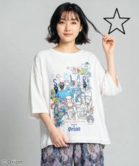 スカラー　161682：orion×ScoLar トロピカルポップ缶総柄シャツ 161682：orion×ScoLar トロピカルポップ缶総柄シャツの通販-ScoLar