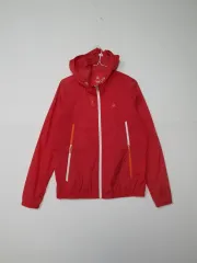 le coq sportif ルコックスポルティフ レッド ウィンドブレーカー WHOジップアップ ㅡ0182