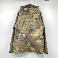 【中古】THE NORTH FACE クラウドジャケット サイズL カモ柄 カーキ NP61845 ザノースフェイス[17]