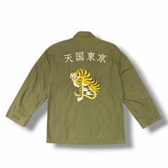 WACKO MARIA 天国東京 虎 M-65 ジャケット 刺繍ミリタリージャケット