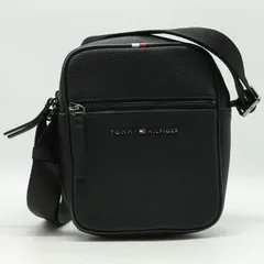 トミーヒルフィガー ミニショルダーバッグ ロゴ 鞄 ブランド メンズ ブラック TOMMY HILFIGER 【中古】のサムネイル