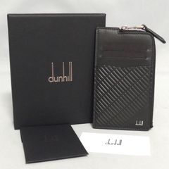 未使用に近い dunhill ダンヒル 二つ折り財布 コントゥア 箱付き 