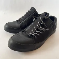 【即購入の場合はお値段交渉OK】スペクタスシューコー　フードザコーチャー スペクタス SOLID KICKS  ローカットスニーカー　26cm ブラック 日本製 竹ヶ原敏之介　美品のサムネイル