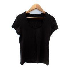 ANN DEMEULEMEESTER ブラック レイヤードタンクトップ 36 ANN DEMEULEMEESTER ブラック レイヤードタンクトップ 36 Man Tanktops