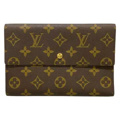 LOUIS VUITTON(ルイヴィトン) 3つ折り財布 モノグラム美品  ポシェットパスポール M60135