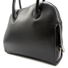 美品✨フェラガモ 2way ショルダーバッグ ガンチーニ シボ革 ブラック