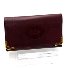 Cartier マストライン 6連キーケース ボルドー - メルカリ