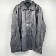 【中古】SOPH.NET 24SS レザージャケット シェルシープスキン サイズL ブラック SOPH-240000ソフネット[17]のサムネイル
