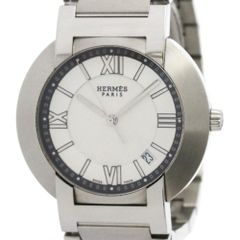 Hermes Nomade Stainless Steel Auto Quartz Men's Watch NO1.810 (Exterior polished)