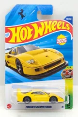 MATTEL HOTWHEELS FERRARI F40 COMPETIZIONE Yellow 198/250