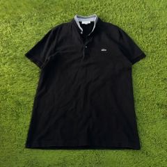 LACOSTE ポロシャツ ブラック サイズ5 - メルカリ