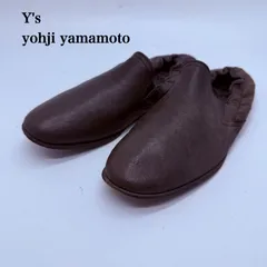 Y's yohji yamamoto archive Leather flat shoes 2 ワイズ ヨウジヤマモト レザー フラットパンプス シューズ レア 希少 美品のサムネイル