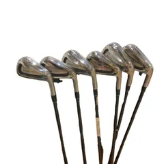 【中古】 ダンロップ SRIXON Z585 6S アイアンセット IR Miyazaki Mahana (フレックスS) メンズ 男性用 右利き 右用 Dランク ゴルフクラブ