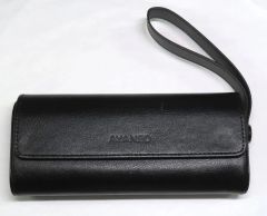 【中古】PCハード AYANEO POCKET MICRO専用 レザー調ケース(ブラック)