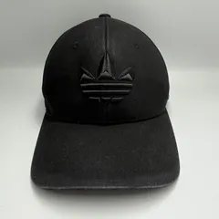 adidas Originals トレフォイルロゴ キャップ ブラック×ブラック
