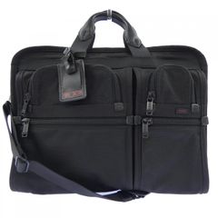 超美品】TUMI ビジネスバッグ 2way レアカラー黒×赤 エキスパンダブル