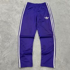 adidas アディダス トラックパンツ FIREBRID 裾ファスナー 紫 - メルカリ