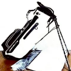 DESCENTE GOLF デサント キャディバック 限定 高級 正規品 送料無料 ゴルフバック デサントネームプレートのサムネイル