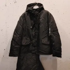 GU X UNDERCOVER ヒートパデッドコンバーチブルダウンコート