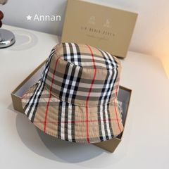 バーバリーリバーシブルノバチェックハット BURBERRY ノバチェック バケットハット リバーシブル - メルカリ