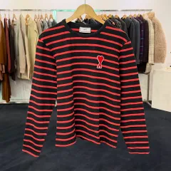 4 アミ ストライプ ロングスリーブ Tシャツのサムネイル